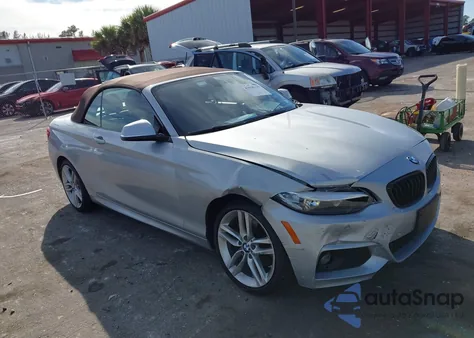 2017 BMW 230I z USA, uszkodzony, nr VIN WBA2K9C37HV950459